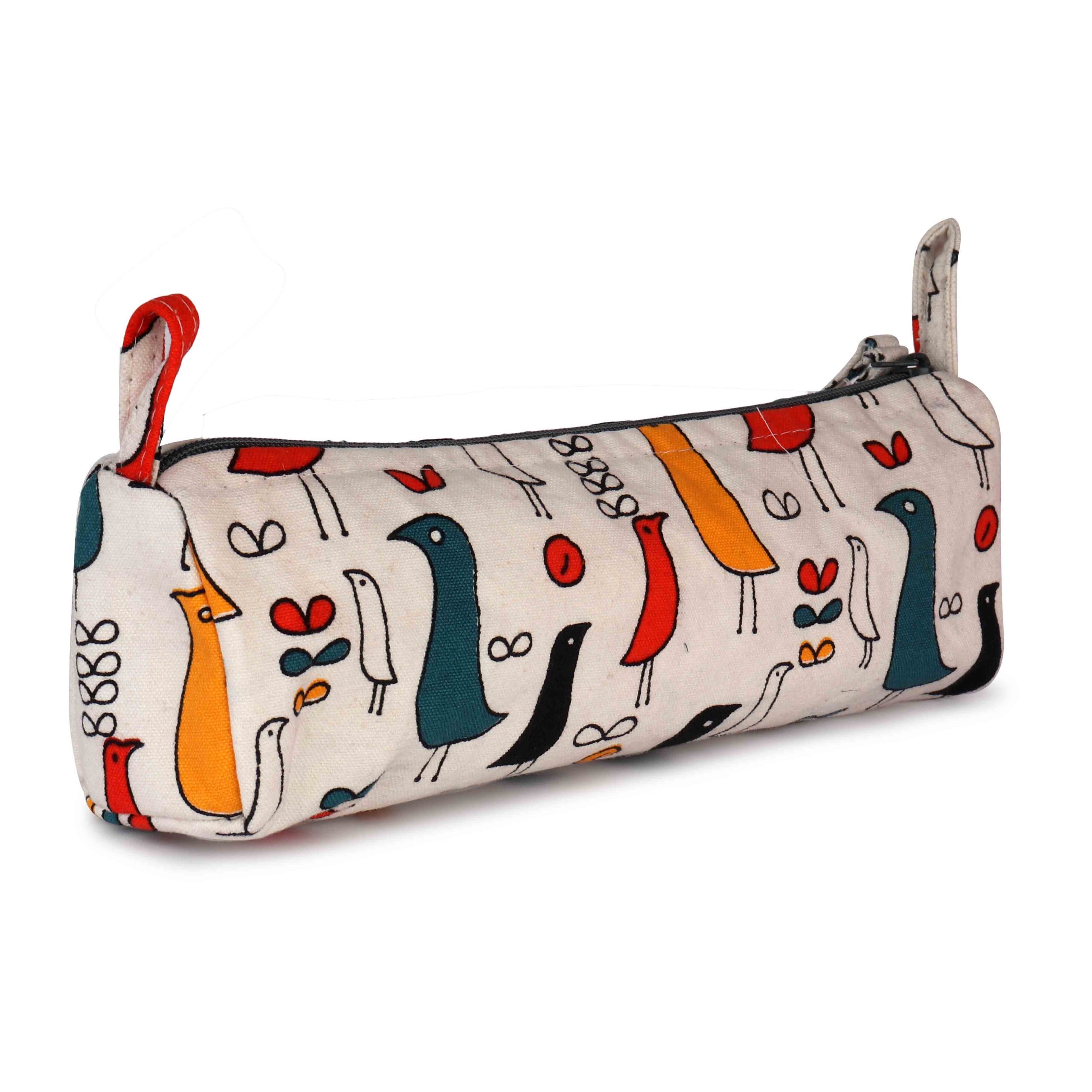 Personal Accessory Bag - Perky Birdie - The Stitch Company